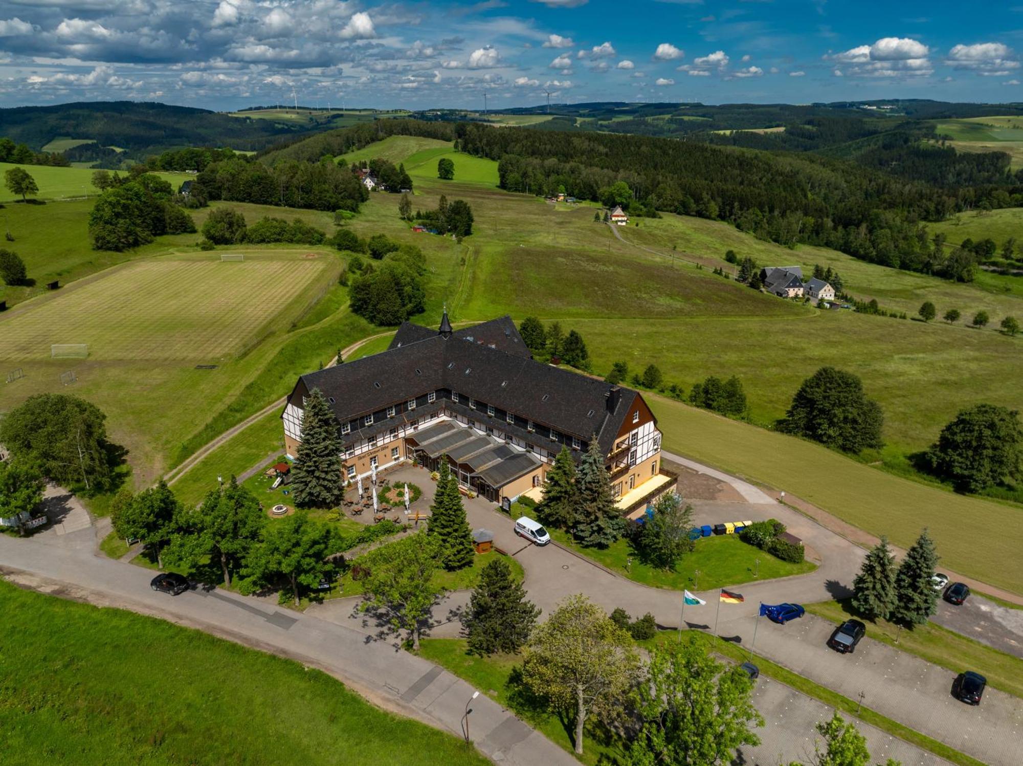Panorama Berghotel Wettiner Hoehe Seiffen Buitenkant foto