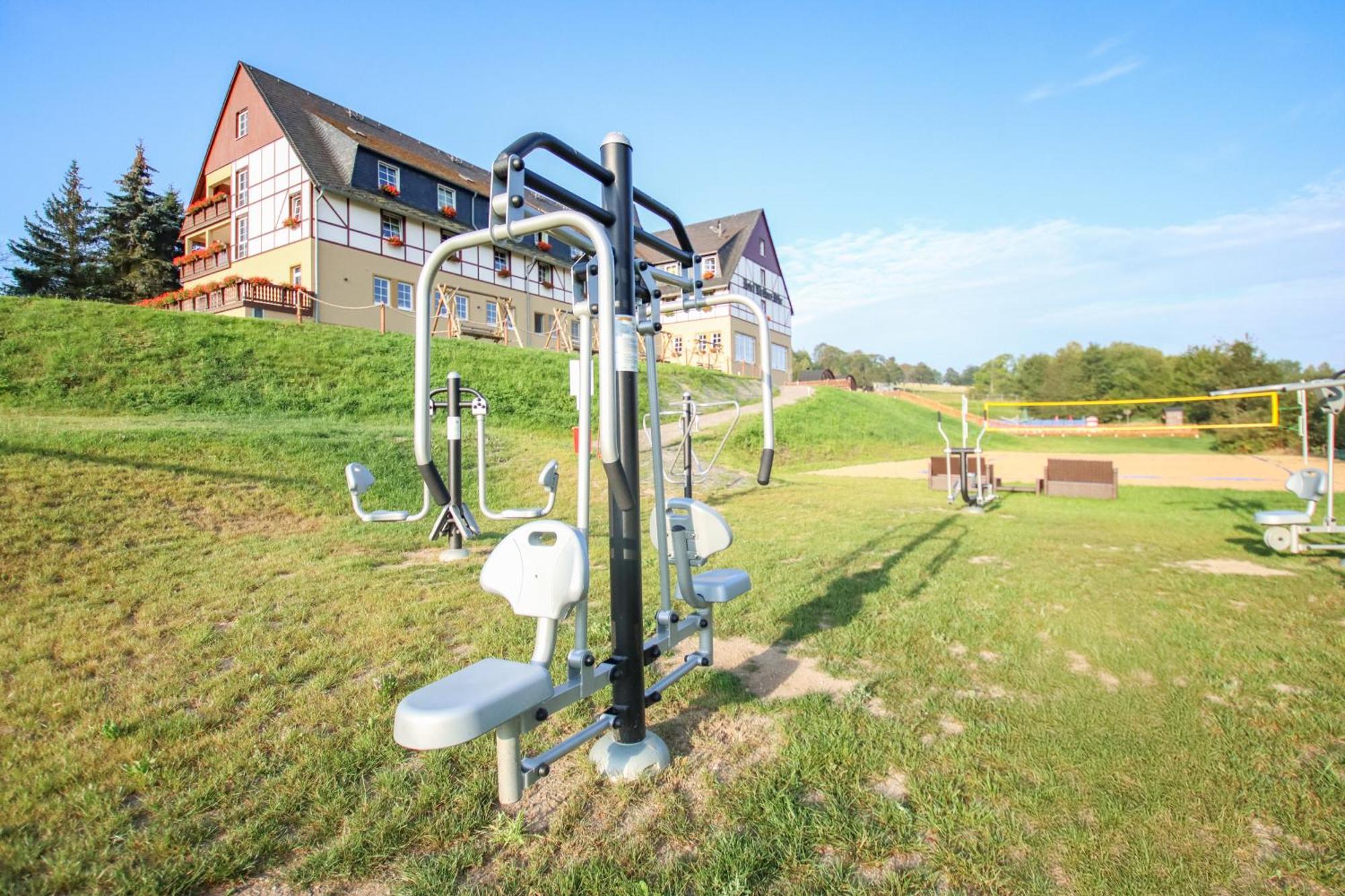 Panorama Berghotel Wettiner Hoehe Seiffen Buitenkant foto